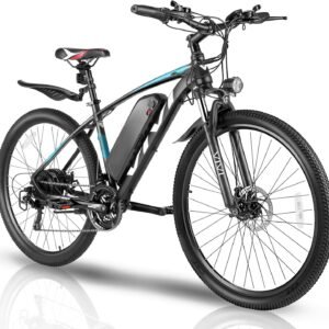 Vivi Electric Mountain Bike – 27.5" 500W E-Bike, Up to 50 Miles