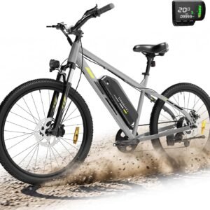 INVANTI Electric Mountain Bike – 26" 750W Commuter E-Bike