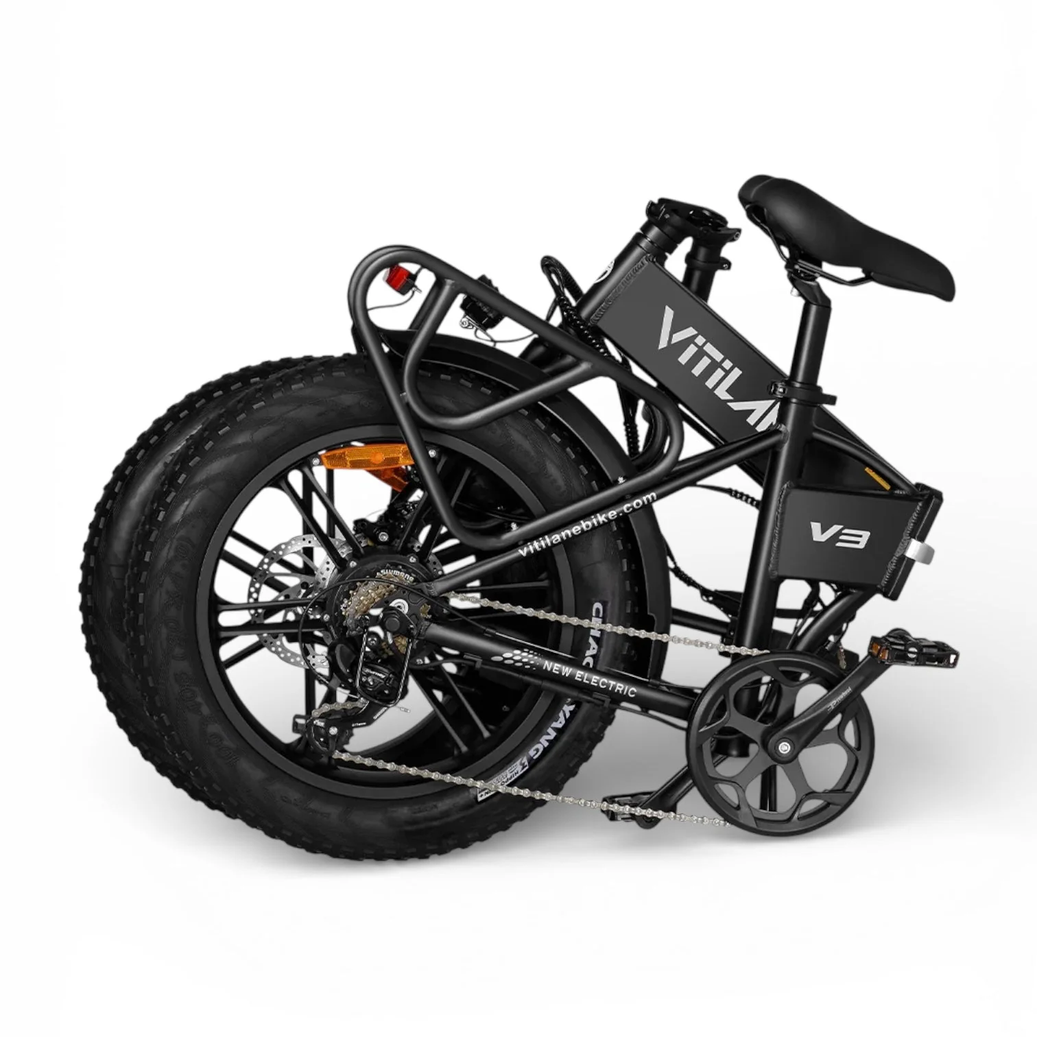 Vitilan V3 Electric Bike – Entry-Level 750W Folding Fat Tire E-Bike - Image 4