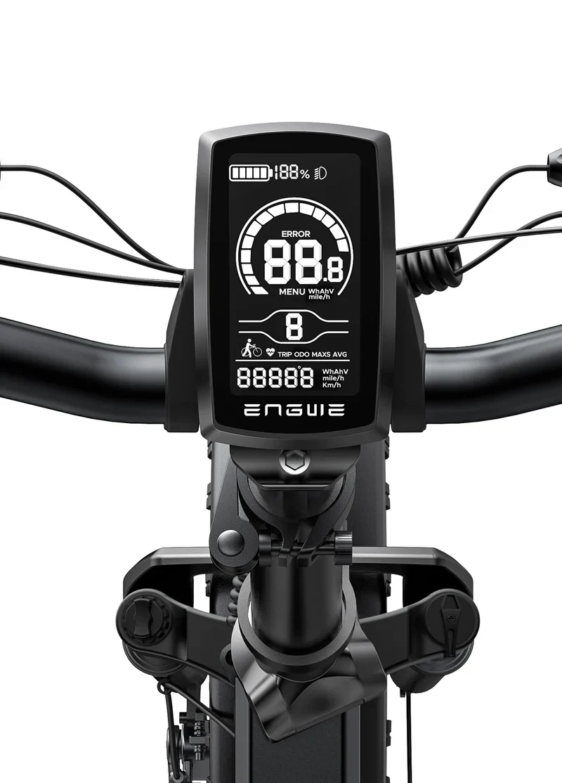 Engwe EP-2 Pro Electric Bike – Folding Fat Tire Commuter E-Bike - Image 8