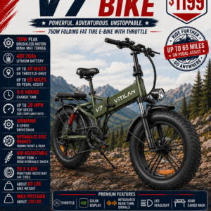 Buy Vitilan V7 Electric Bike