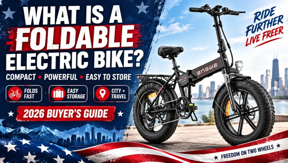 What is a foldable electric bike