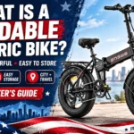 What is a foldable electric bike