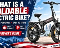 What is a foldable electric bike