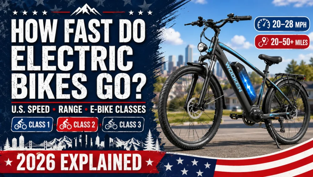 How fast do electric bikes go?