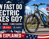 How fast do electric bikes go?